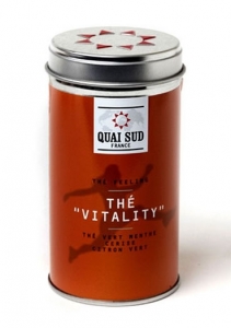 THÉ VERT VITALITY (MENTHE, CERISE, CITRON VERT) 75g