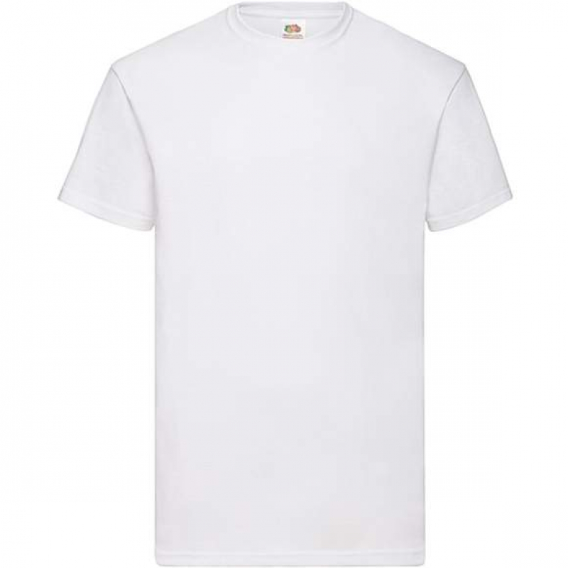T-shirt blanc Homme XL