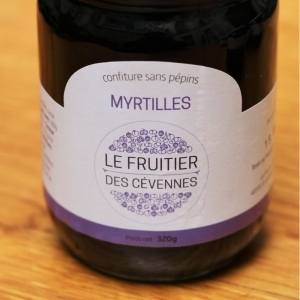 Confiture Myrtilles 320g