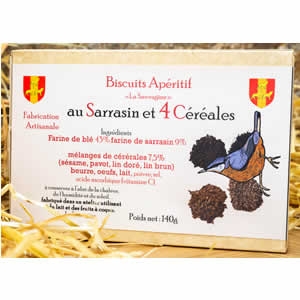 Biscuits 4 céréales 140g