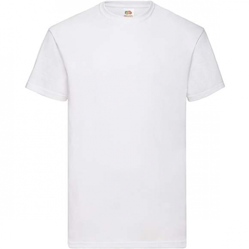 T-shirt blanc Homme 2XL