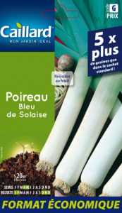 Graines Poireau bleu de Solaise